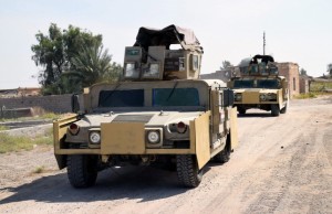 Az iraki hadsereg hétvégén jelentette be az offenzívát Forrás: MTI/EPA/Navrasz Amer