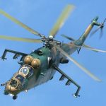  Három évtized festései a 335 -ös Mi-24P -n. 