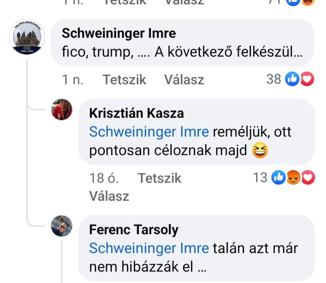 Kommentben való fenyegetőzésnek nagy divatja van.