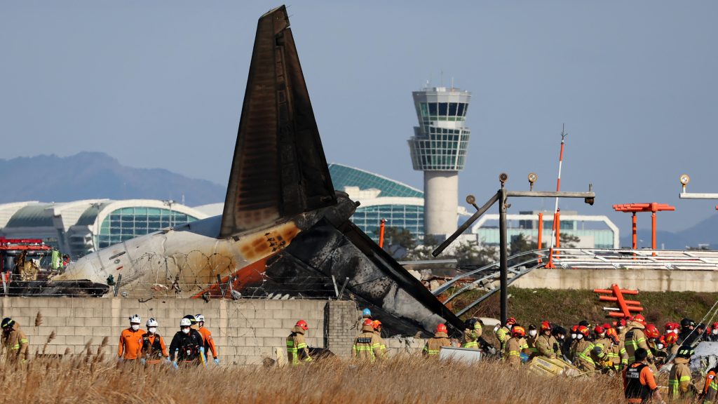 Dél-Koreai repülőgép baleset