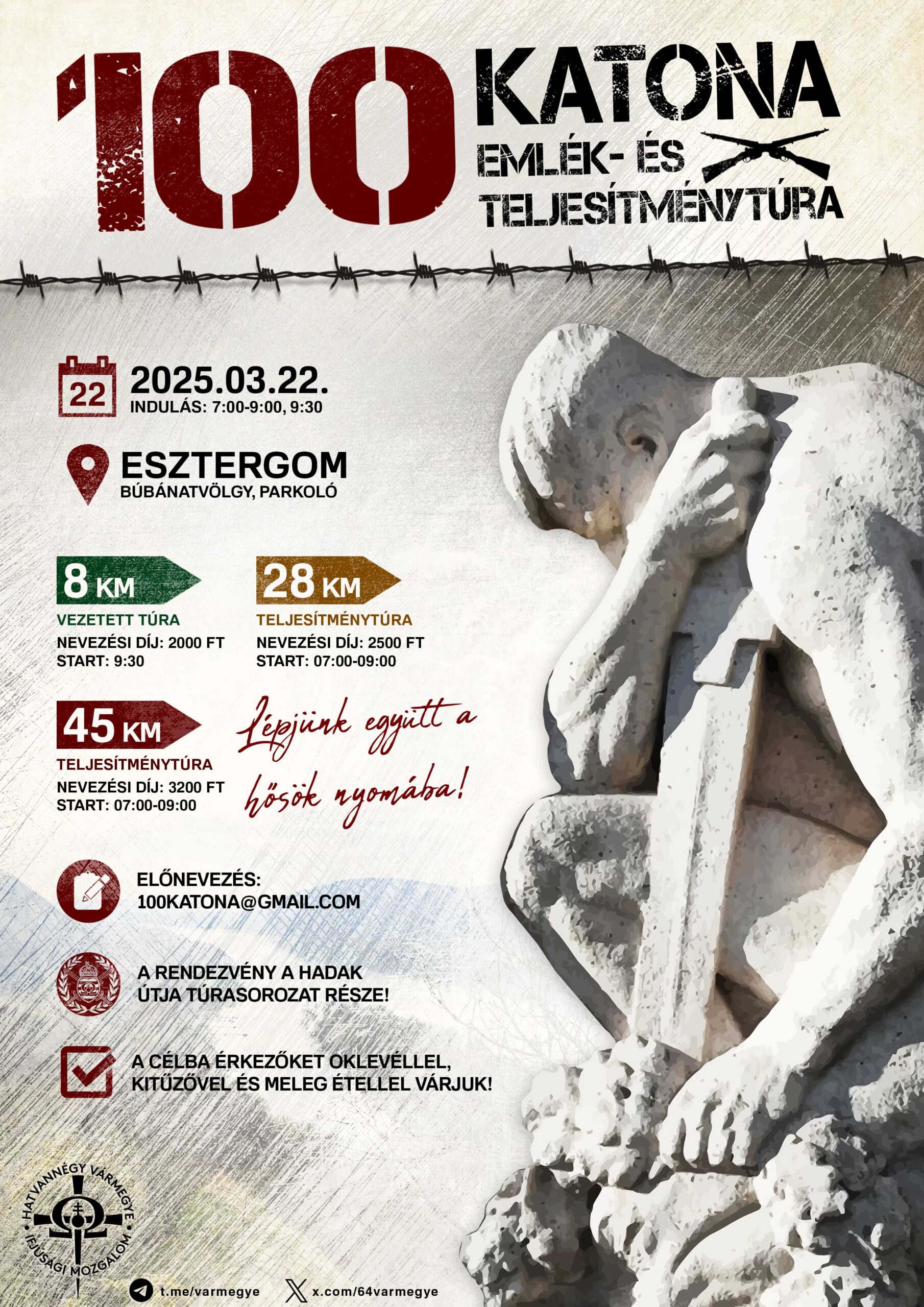 100 katona 2025