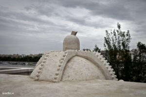 Margit híd kőkereszt