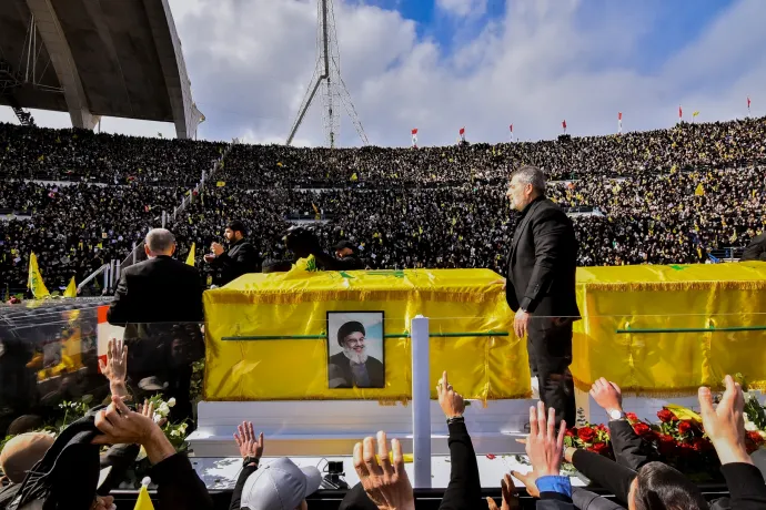 Nasrallah temetése Nasrallah