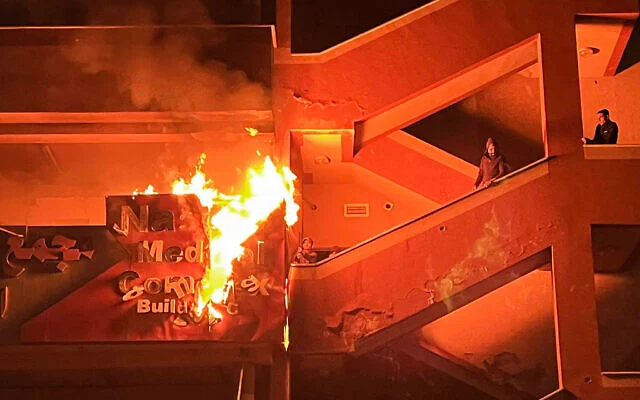 A találatot kapott kórház