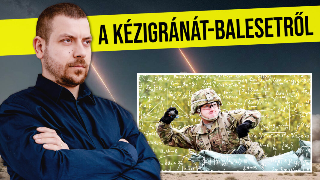 Kézigránátos baleset