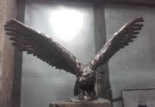 felvidéki Turul-szobor