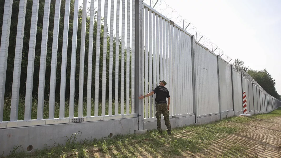 határzár Lengyelországban