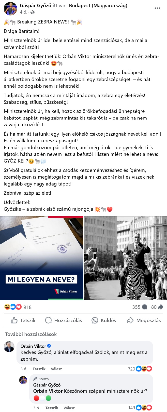 Orbán Győzike