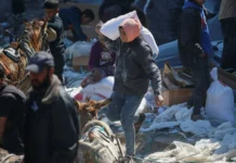 humanitárius katasztrófa Gázában