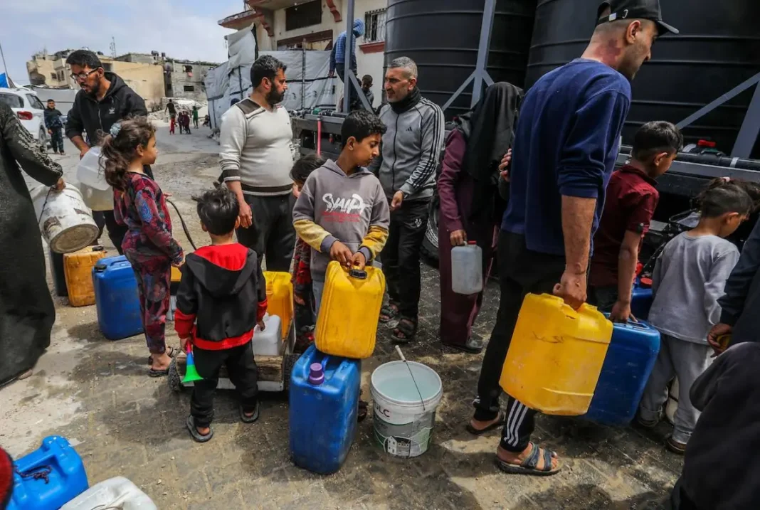 Vízhiány Gázában