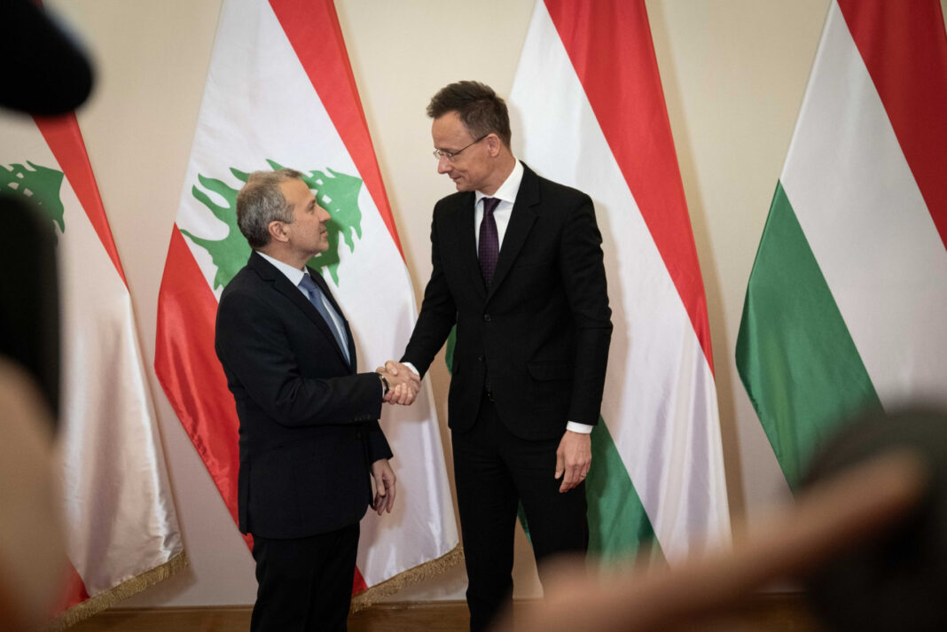 Libanoni politikus Szijjártó Péter