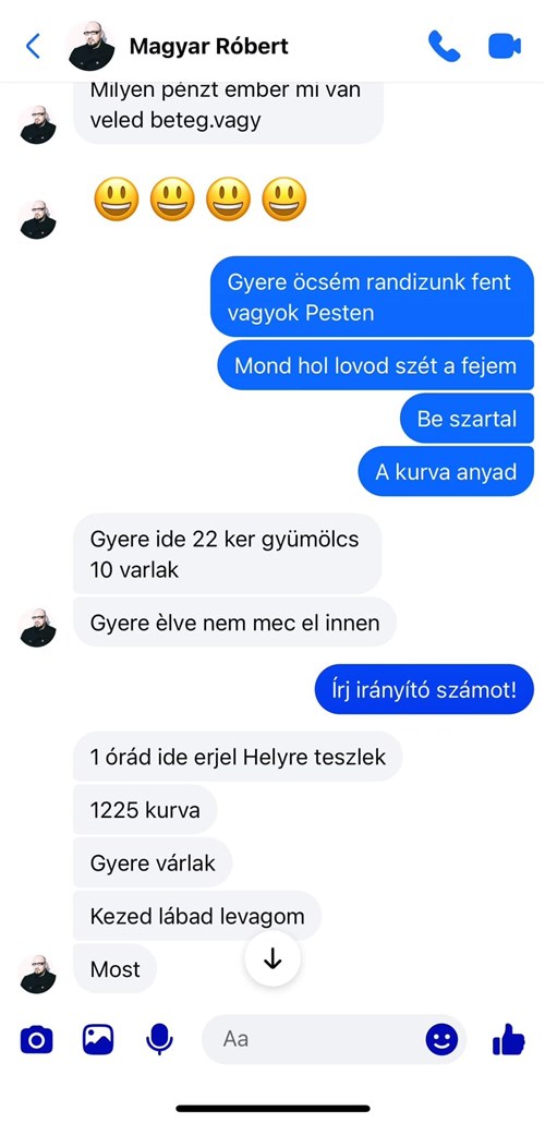 Értelmiségi percek Tar Sándorral és Magyar Róberttel (forrás: Tar Sándor Facebook-oldala)