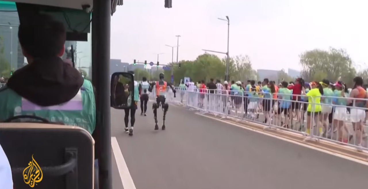 sportoló robotok