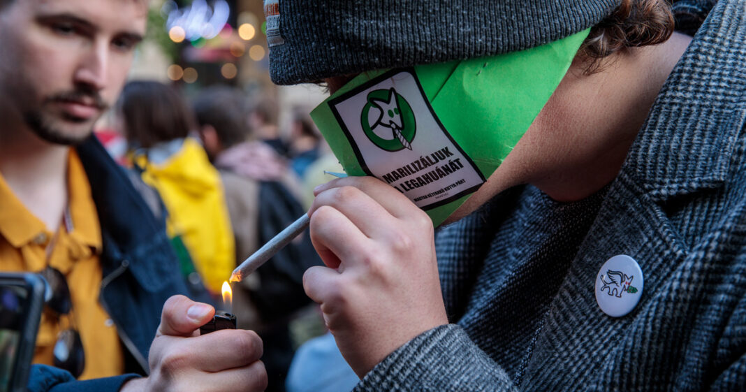 tüntetés a marihuána legalizálásáért