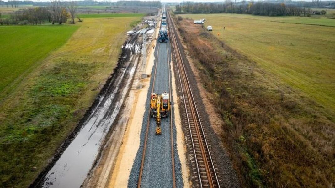 Budapest-Belgrád vasútvonal