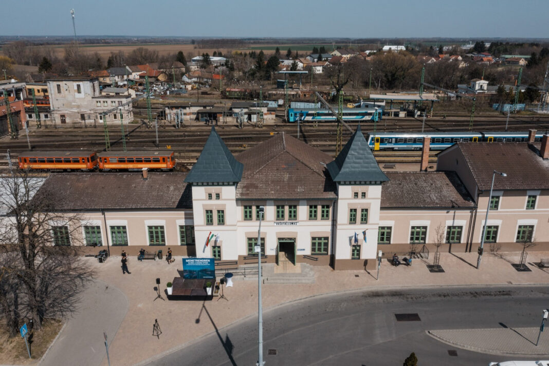 celldömölki vasútállomáson