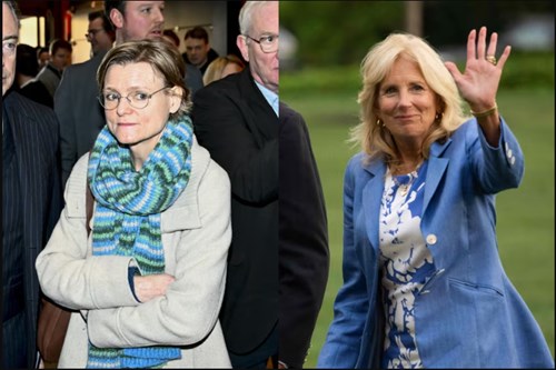 Verlee Hegge és Jill Biden. Azért nem könnyű őket összekeverni.