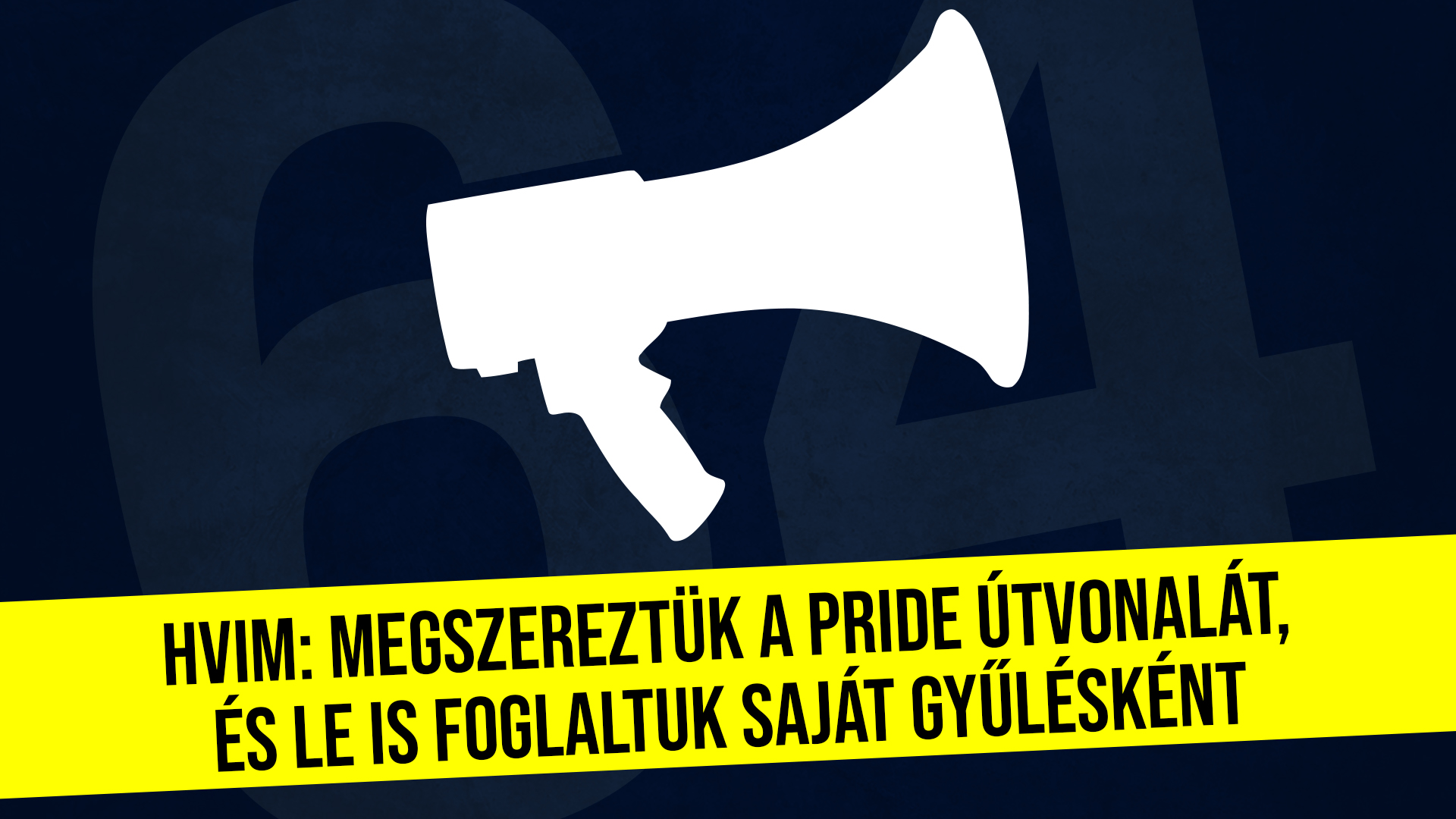 Budapest Pride útvonala