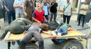 éhínség Gázában