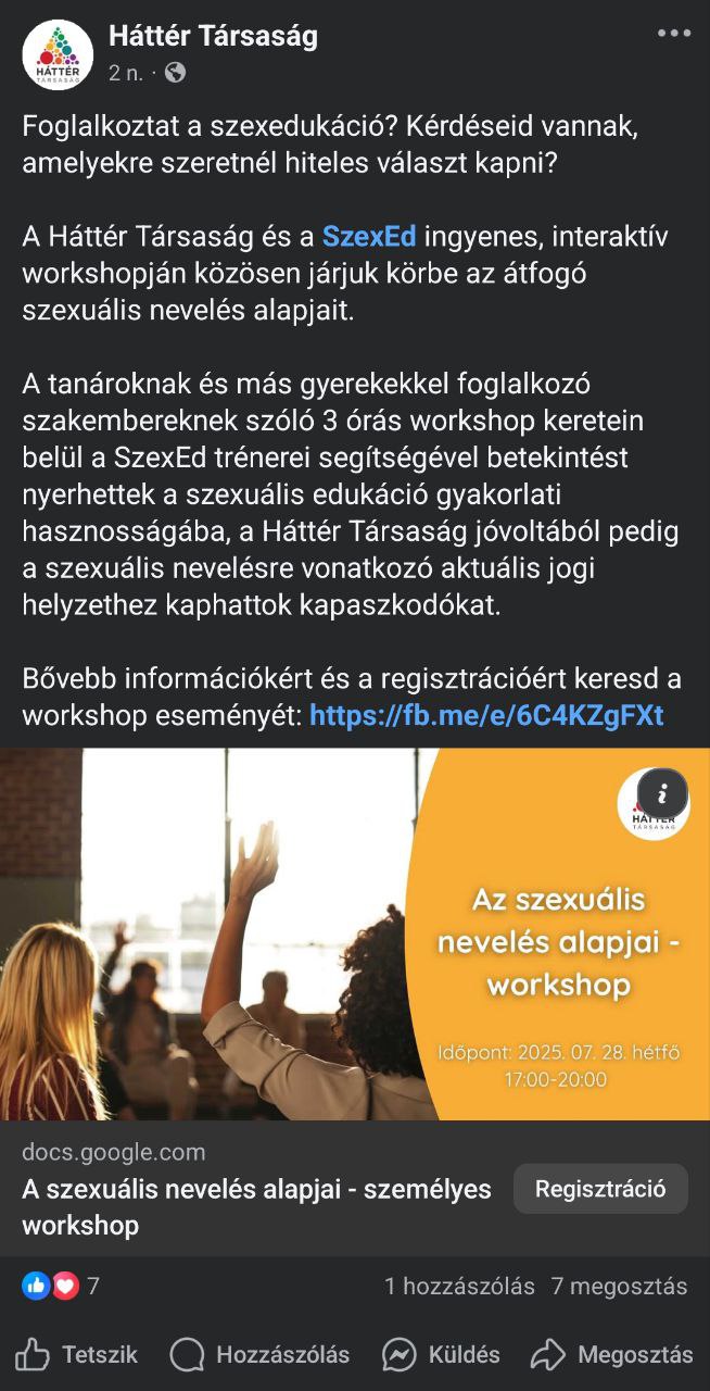 Háttér Társaság