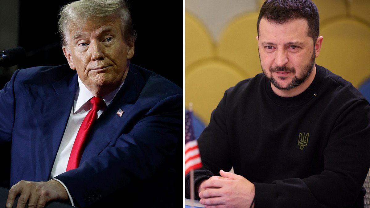 Trump és Zelenszkij