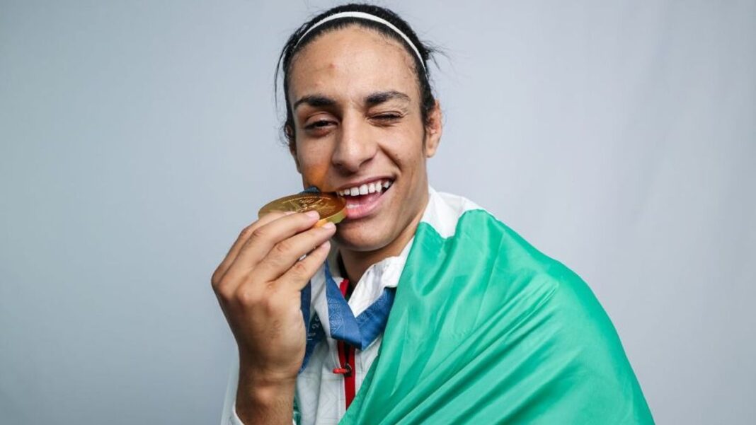 Helif, az algériai férfi bokszoló