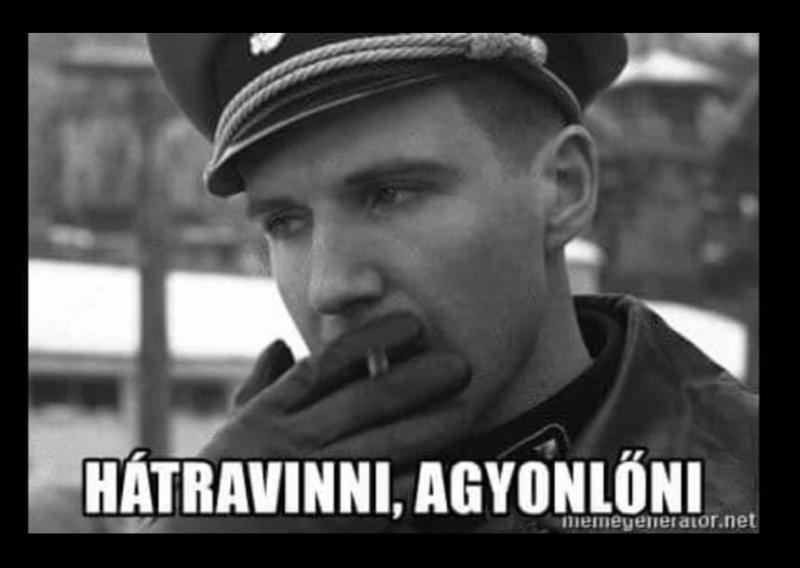 kommentben fenyegette