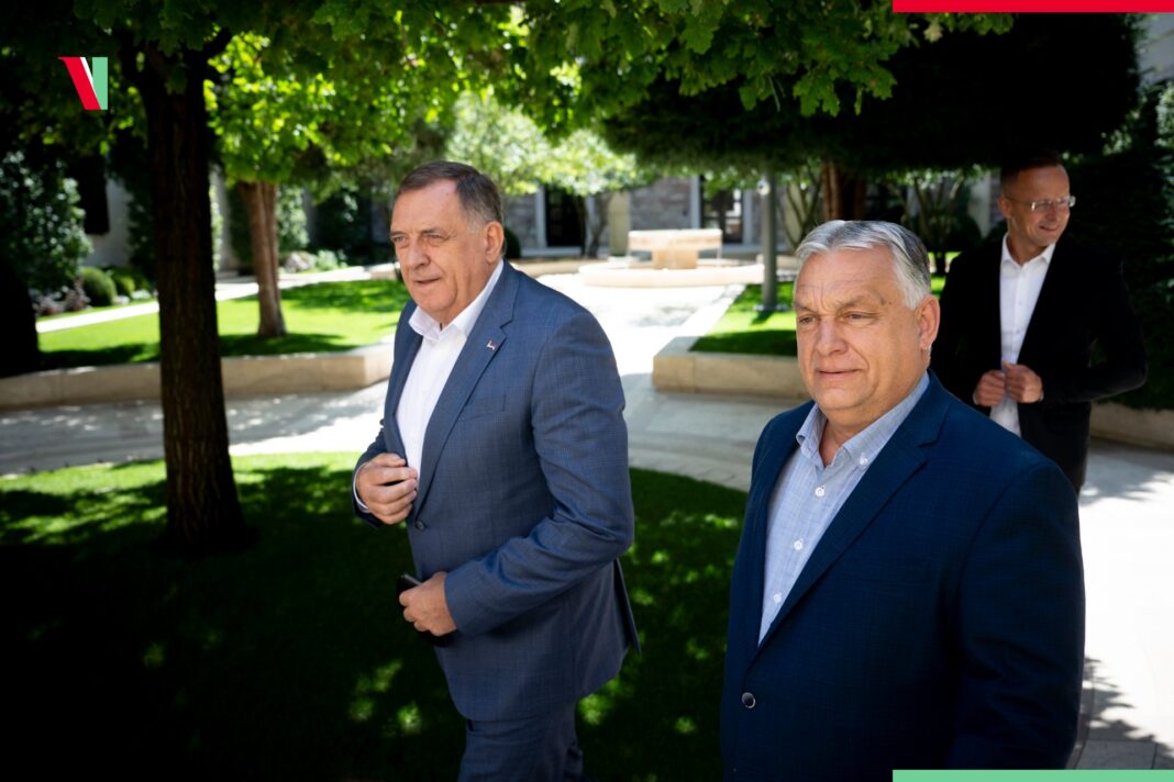 Milorad Dodik Magyarországon