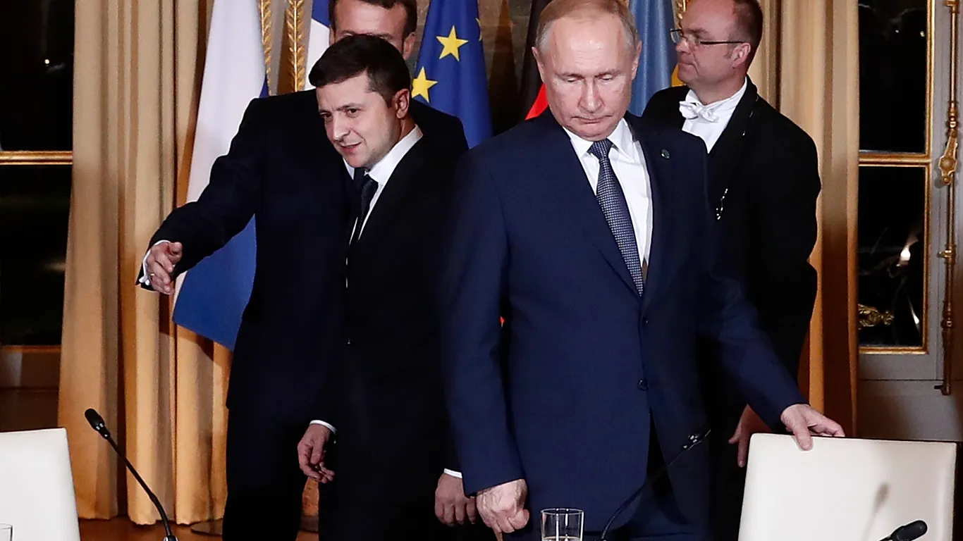 Putyin-Zelenszkij találkozó