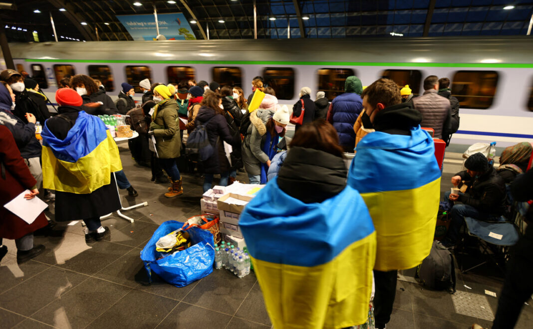 ukrán migránsok Németországban