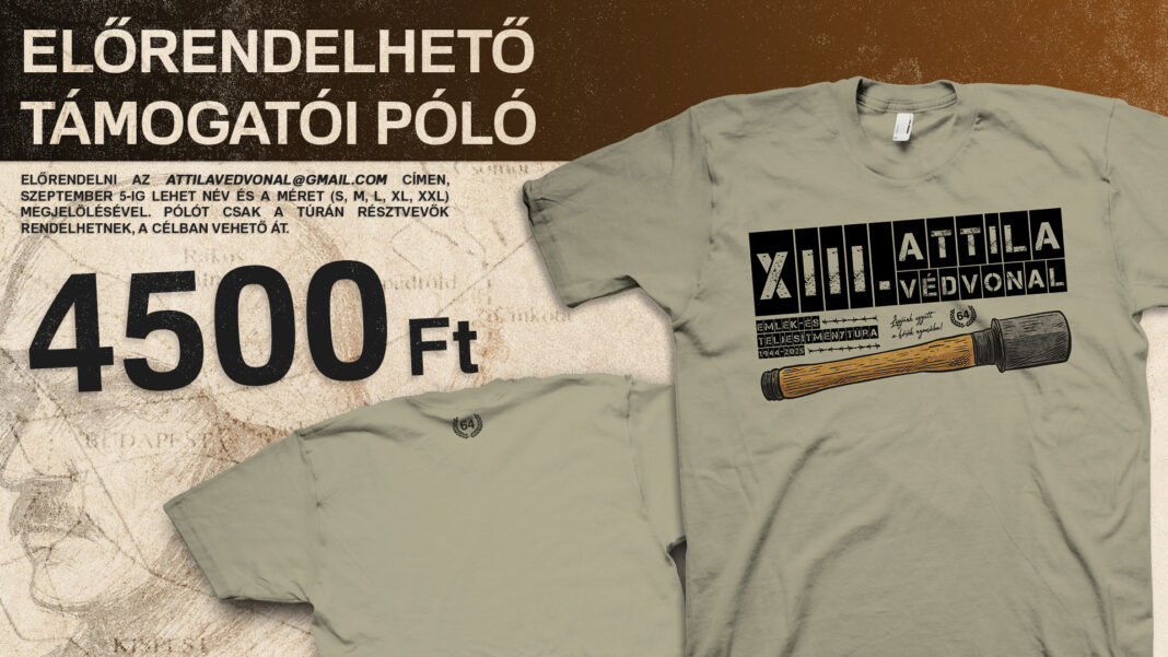 Attila Védvonal póló