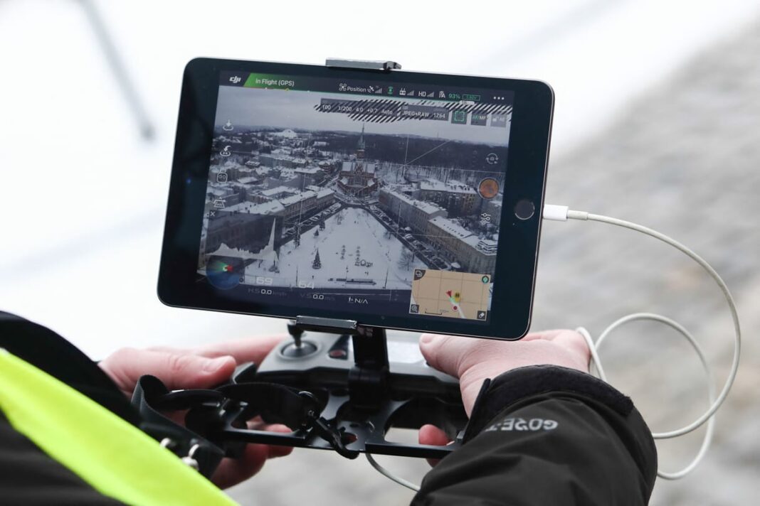 drón Lengyelországban