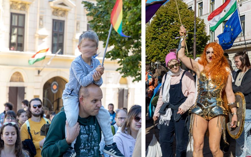 Pécs Pride gyerekek
