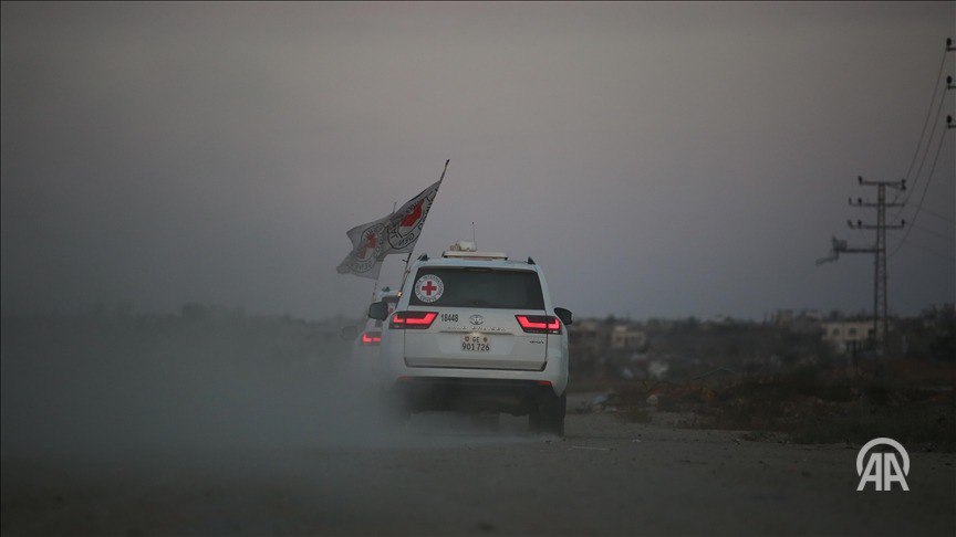 túszátadás Gázában