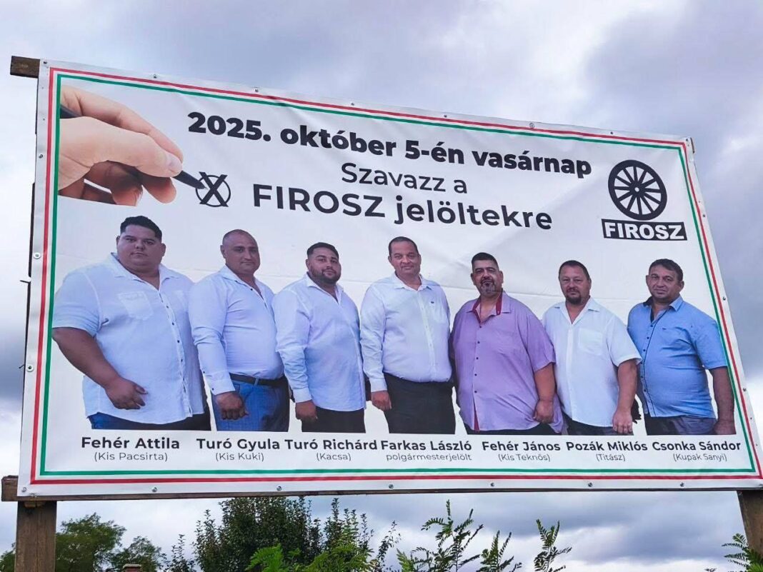 választási csalás Tiszaburán