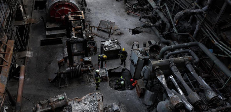 leálltak az ukrán hőerőművek