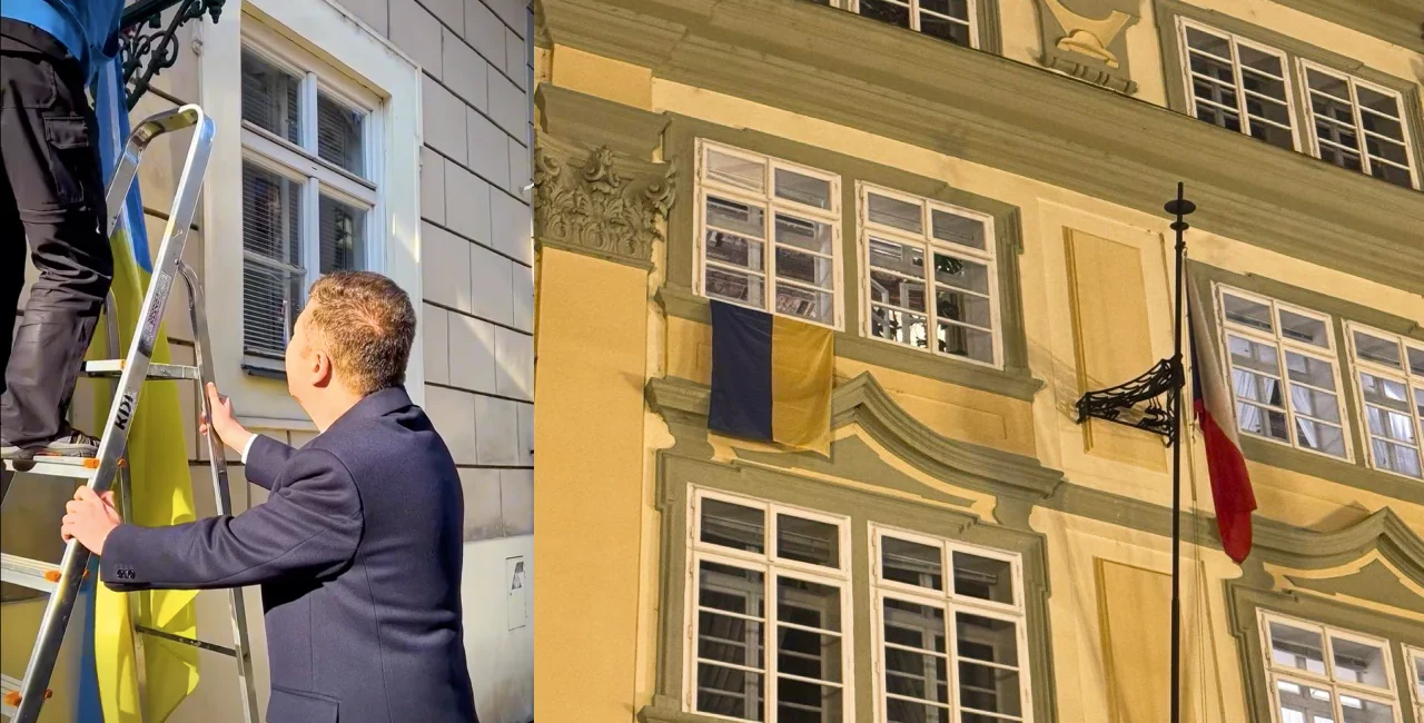 ukrán zászló