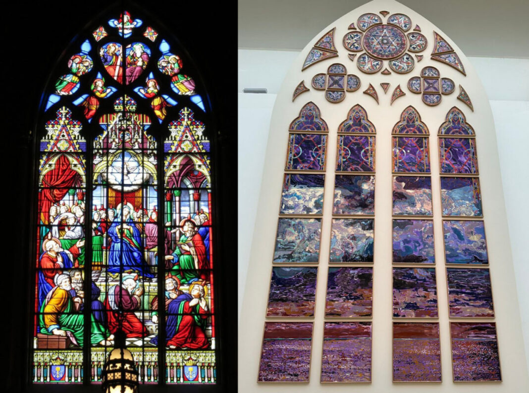 notre dame üvegablak