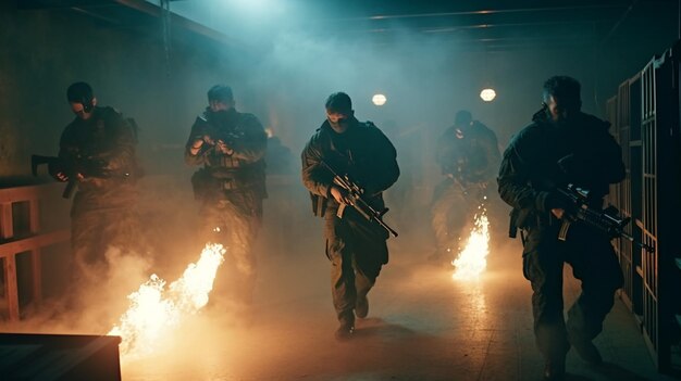 kommandós rajtaütések