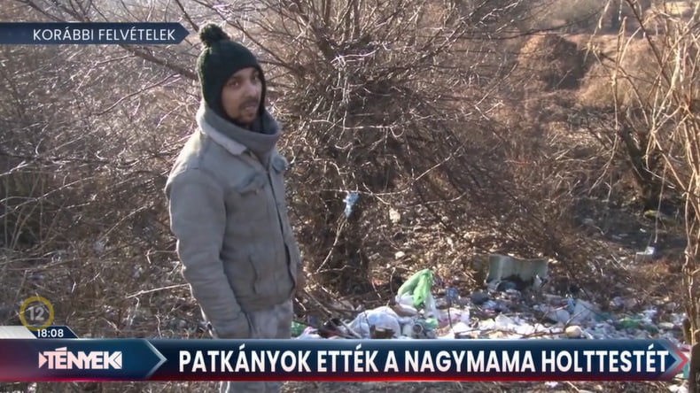 leszúrt cigány nagymama