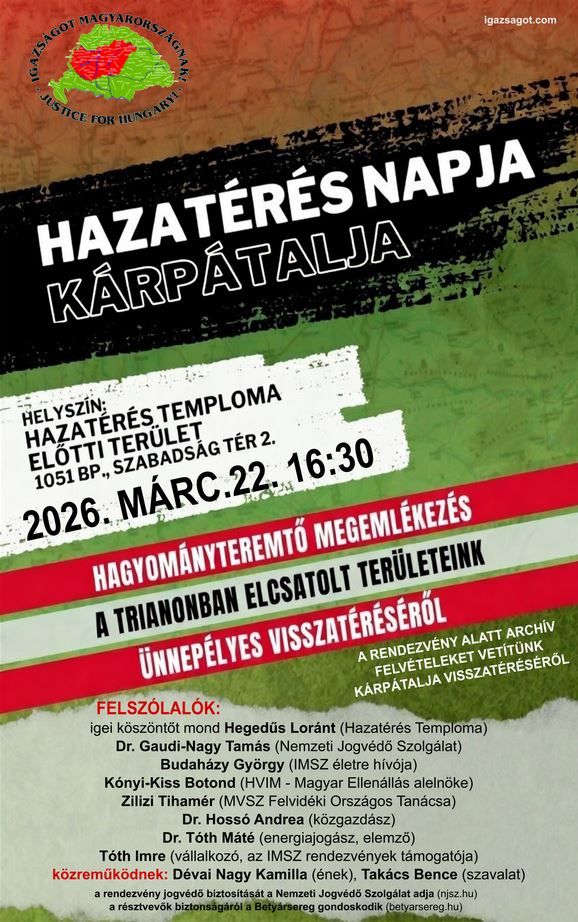 hazatérés napja