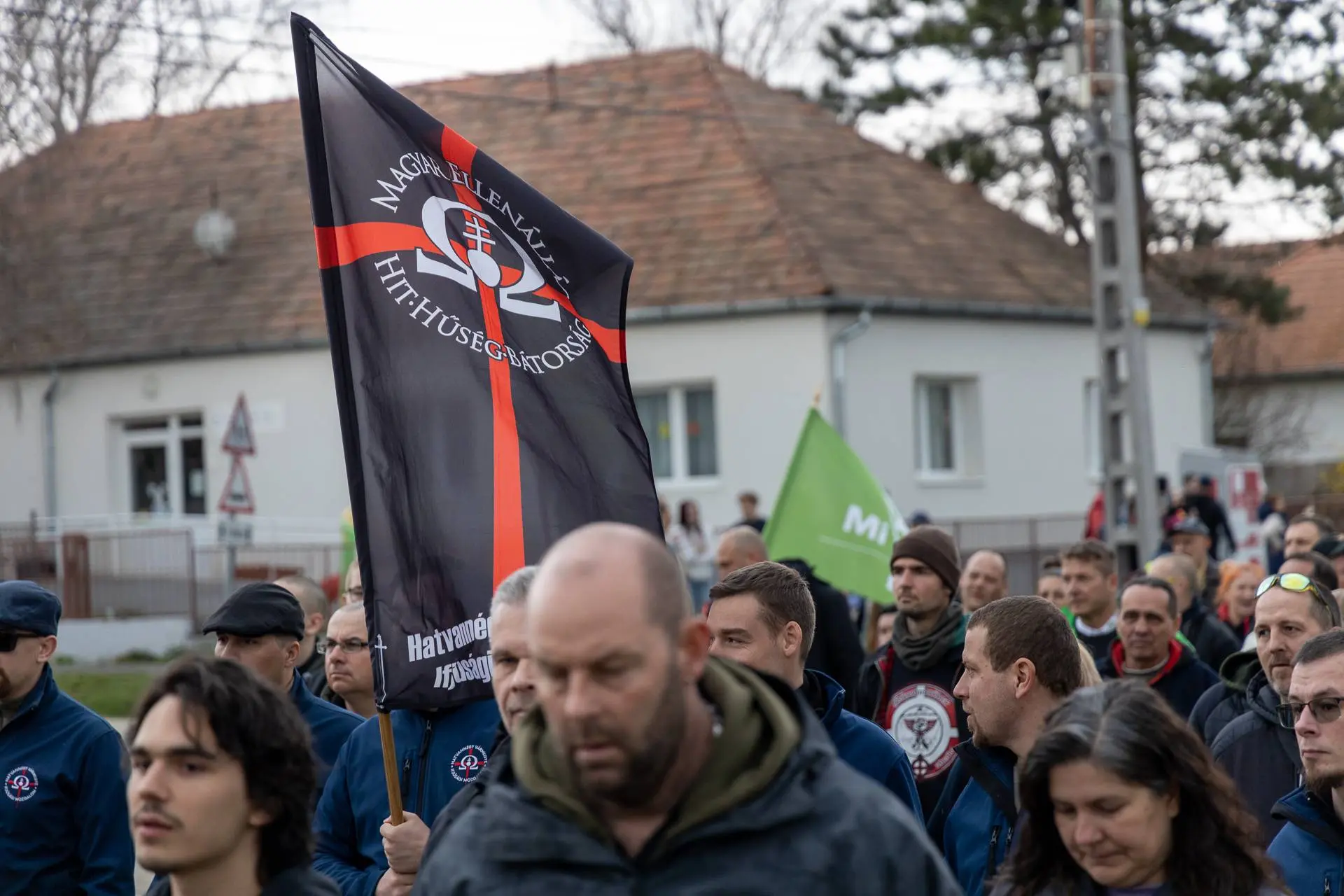 kálló tüntetés