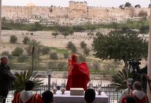 virágvasárnap jeruzsálemben