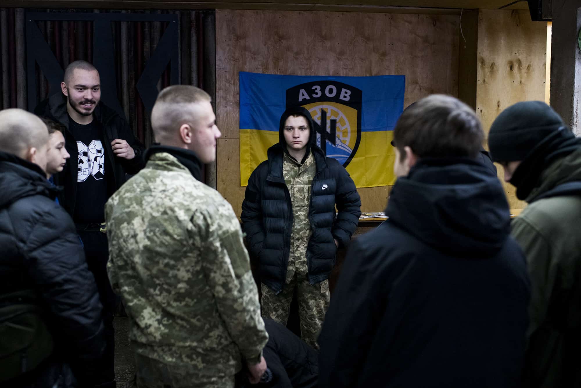 ukrán fiatalok