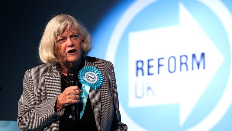 Ann Widdecombe Reform UK konzervatív